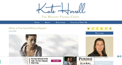 Desktop Screenshot of katehorrell.com